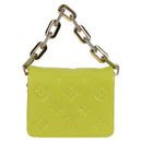 LOUIS VUITTON Monogram Emboss Coussin Belt Bag Bag Leather 2way LV Auth 121504SM-2