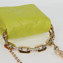 LOUIS VUITTON Monogram Emboss Coussin Belt Bag Bag Leather 2way LV Auth 121504SM-6