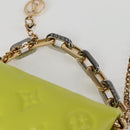 LOUIS VUITTON Monogram Emboss Coussin Belt Bag Bag Leather 2way LV Auth 121504SM-14