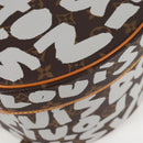 LOUIS VUITTON Monogram Graffiti Boite Shapo White M92186 LV Auth 121505SV-16