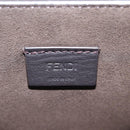 FENDI Shoulder Bag Leather Beige Gold Auth 121511M-19