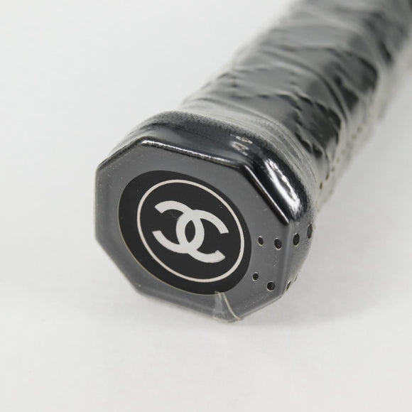 CHANEL Badminton Racket metal Black CC Auth 121512V