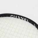 CHANEL Badminton Racket metal Black CC Auth 121512V-8