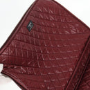 CHANEL Matelasse PC Case Nylon Black Silver CC Auth 121516M-9