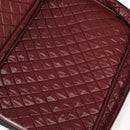 CHANEL Matelasse PC Case Nylon Black Silver CC Auth 121516M-10