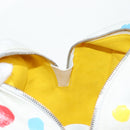 LOUIS VUITTON Monogram Yayoi Kusama Square bag Hand Bag White LV Auth 121522SAM-18