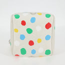 LOUIS VUITTON Monogram Yayoi Kusama Square bag Hand Bag White LV Auth 121522SAM-5