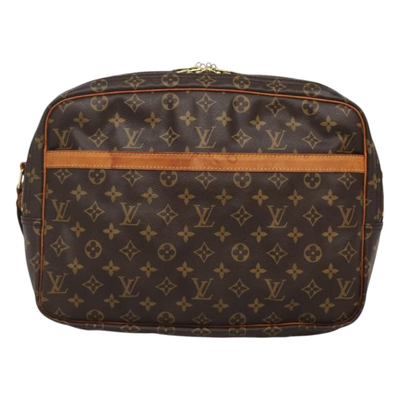 LOUIS VUITTON Monogram Reporter GM Shoulder Bag M45252 LV Auth 121533