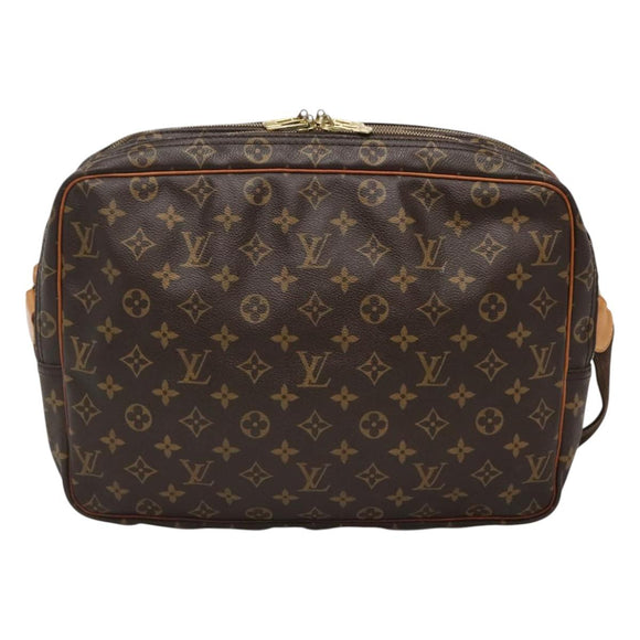 LOUIS VUITTON Monogram Reporter GM Shoulder Bag M45252 LV Auth 121533