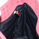 BURBERRY Nova Check Shoulder Bag Canvas Red Auth 121545-17