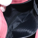 BURBERRY Nova Check Shoulder Bag Canvas Red Auth 121545-19