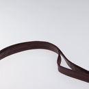 Christian Dior Trotter Canvas Shoulder Bag Red Gold Auth 121548-8