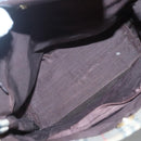 BURBERRY Nova Check Tote Bag Canvas Beige Gold Auth 121552-11