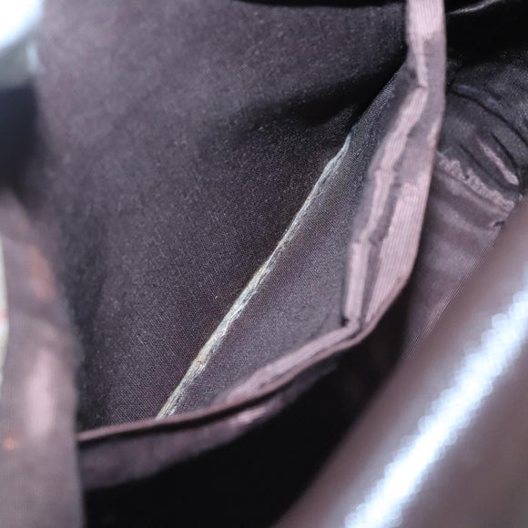 BURBERRY Nova Check Tote Bag Canvas Beige Gold Auth 121552