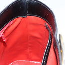 CELINE Shoulder Bag Canvas Black Gold Auth 121554-19