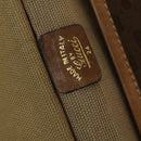 GUCCI Micro GG Canvas Hand Bag 2way Brown Gold Auth 121561-12