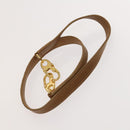 GUCCI Micro GG Canvas Hand Bag 2way Brown Gold Auth 121561-24