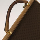 GUCCI Micro GG Canvas Hand Bag 2way Brown Gold Auth 121561-6