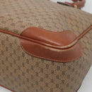 GUCCI Micro GG Supreme Hand Bag PVC 2way Beige Gold 002 25 0033 Auth 121562-9