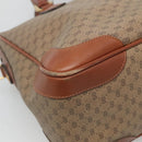 GUCCI Micro GG Supreme Hand Bag PVC 2way Beige Gold 002 25 0033 Auth 121562-14