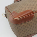 GUCCI Micro GG Supreme Hand Bag PVC 2way Beige Gold 002 25 0033 Auth 121562-16