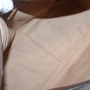 GUCCI Micro GG Supreme Hand Bag PVC 2way Beige Gold 002 25 0033 Auth 121562-10