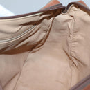 GUCCI Micro GG Supreme Hand Bag PVC 2way Beige Gold 002 25 0033 Auth 121562-19