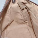 GUCCI Micro GG Supreme Hand Bag PVC 2way Beige Gold 002 25 0033 Auth 121562-20