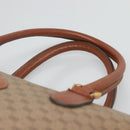 GUCCI Micro GG Supreme Hand Bag PVC 2way Beige Gold 002 25 0033 Auth 121562-8