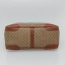 GUCCI Micro GG Supreme Hand Bag PVC 2way Beige Gold 002 25 0033 Auth 121562-5