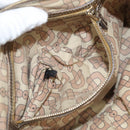 GUCCI GG Canvas Hand Bag Beige Gold 139261 Auth 121563-21