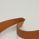 CELINE Macadam Canvas Shoulder Bag PVC Leather Brown Gold Auth 121564-14