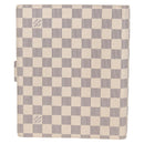 LOUIS VUITTON Damier Azur Agenda GM Day Planner Cover R20708 LV Auth 121569A-2
