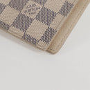 LOUIS VUITTON Damier Azur Agenda GM Day Planner Cover R20708 LV Auth 121569A-15