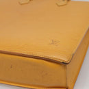 LOUIS VUITTON Epi Sac Plat Hand Bag Yellow M52079 LV Auth 121570-9