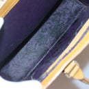 LOUIS VUITTON Epi Sac Plat Hand Bag Yellow M52079 LV Auth 121570-10