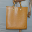 LOUIS VUITTON Epi Sac Plat Hand Bag Yellow M52079 LV Auth 121570-20