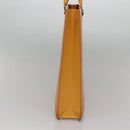 LOUIS VUITTON Epi Sac Plat Hand Bag Yellow M52079 LV Auth 121570-3