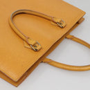 LOUIS VUITTON Epi Sac Plat Hand Bag Yellow M52079 LV Auth 121570-6