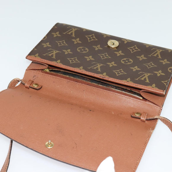 LOUIS VUITTON Monogram Bordeaux 24 Shoulder Bag M51798 LV Auth 121580