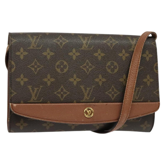 LOUIS VUITTON Monogram Bordeaux 24 Shoulder Bag M51798 LV Auth 121580