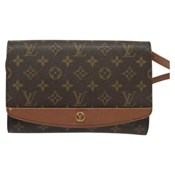 LOUIS VUITTON Monogram Bordeaux 24 Shoulder Bag M51798 LV Auth 121580