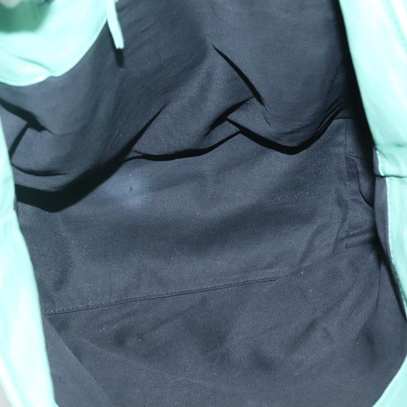 BALENCIAGA The Sunday Hand Bag Leather Peppermint 228755 Auth 121585