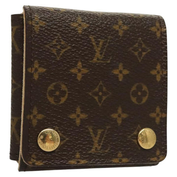 LOUIS VUITTON Monogram Jewelry Case Jewelry Box LV Auth 121589