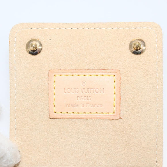 LOUIS VUITTON Monogram Jewelry Case Jewelry Box LV Auth 121589