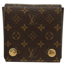 LOUIS VUITTON Monogram Jewelry Case Jewelry Box LV Auth 121589-13