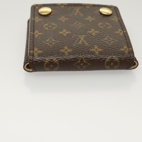 LOUIS VUITTON Monogram Jewelry Case Jewelry Box LV Auth 121589