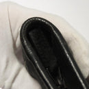 GUCCI GG Canvas Tote Bag Black Silver 113011 Auth 121593-10