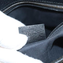 GUCCI GG Canvas Tote Bag Black Silver 113011 Auth 121593-12