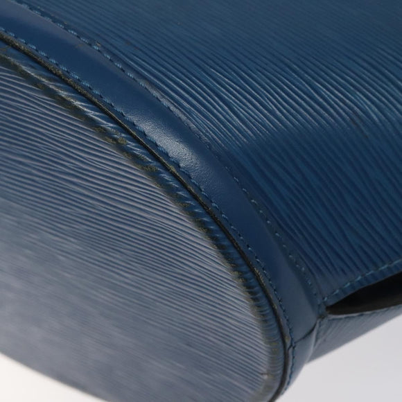 LOUIS VUITTON Epi Saint Jacques Shopping Shoulder Bag Blue M52275 LV Auth 121598
